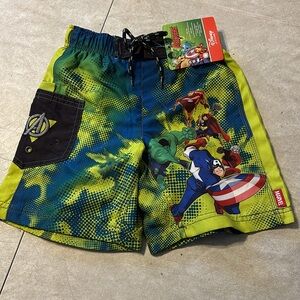 New Marvel Children’s size 4/XS Marvel Avengers Swim Trunks